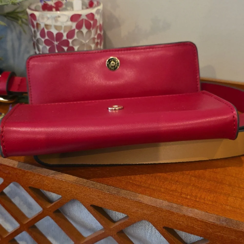 Kate Spade Red Belt Pouch NWT
